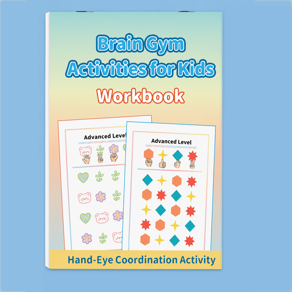 TEMU Cahier d'activités d'exercices cérébraux pour enfants de 32 pages, cahier d'exercices avancé d'appariement de et de , outil d'apprentissage