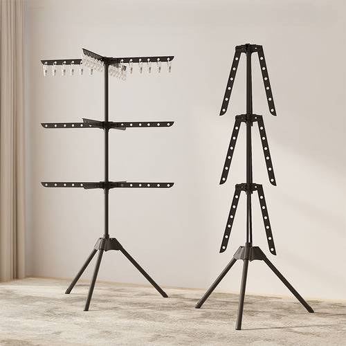 no drill removable foldable clothes hanger simple bedroom and balcony coat rack portable home clothes drying rack freestanding indoor garment hanger ideal as a christmas gift new year decoration or home storage solution for bedroom balcony