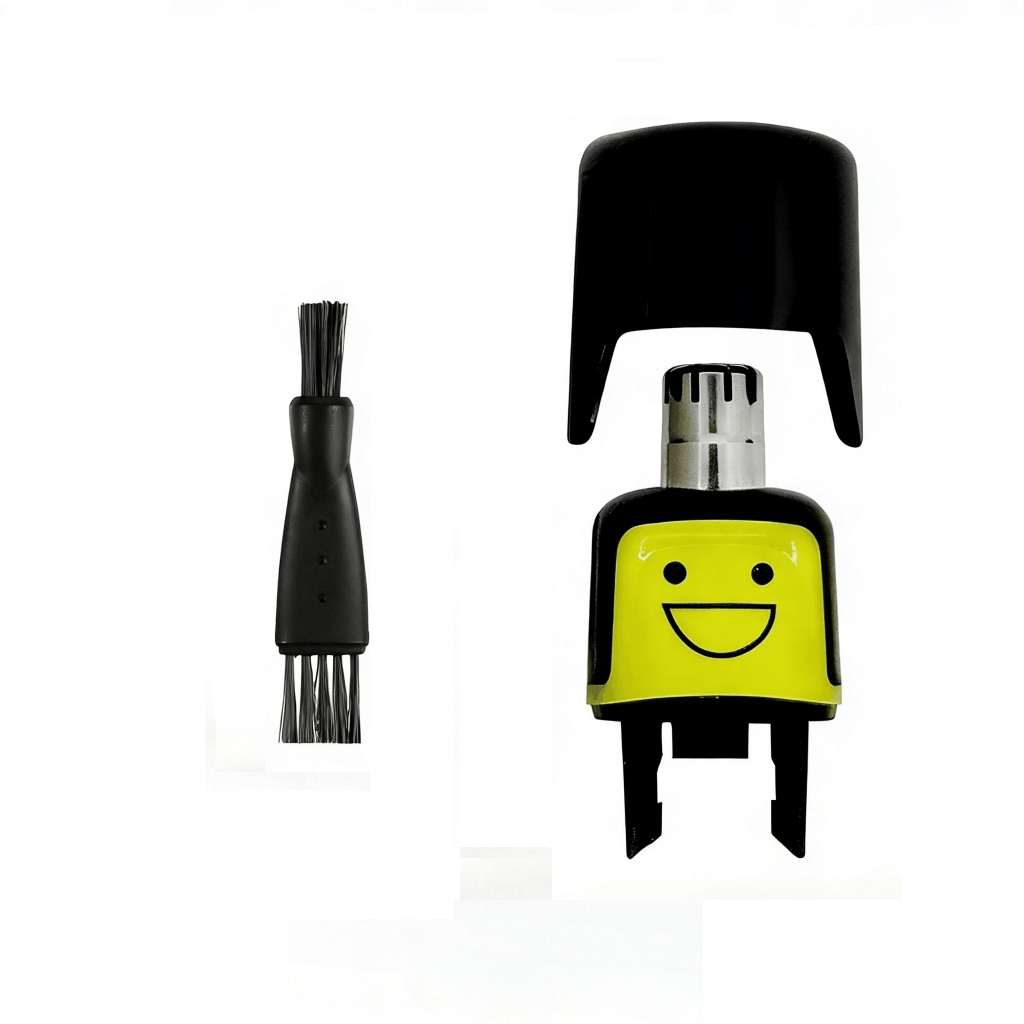 Replacement Blade Heads + Dual-head Cleaning Brush | Replacement Blade Heads For Nose And With Protective Caps | Compatible For Qp2520/for Qp2530/for Qp2620/for Qp2630/for Qp27/28