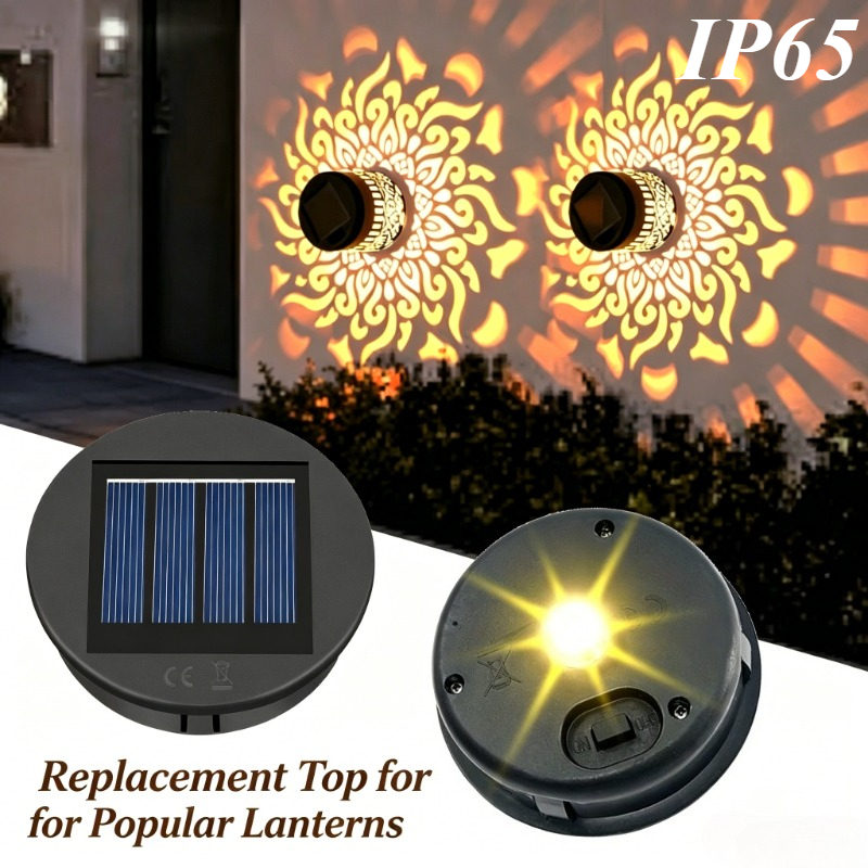 TEMU 2, Têtes de remplacement pour lampes solaires, Pièces de rechange pour lanternes solaires, IP65, paysagers, Lampes solaires remplaçables,