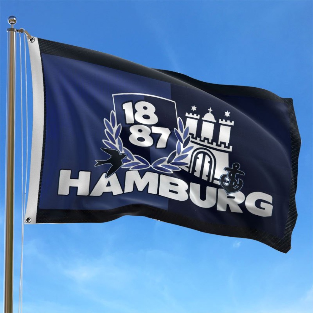E-shop -Flaggen-Serie in mehreren Größen erhältlich – -, Fußballgeist 887 Ruhm-Design, speziell für deutsche Fans entworfen, bevorzugt für Bar- oder