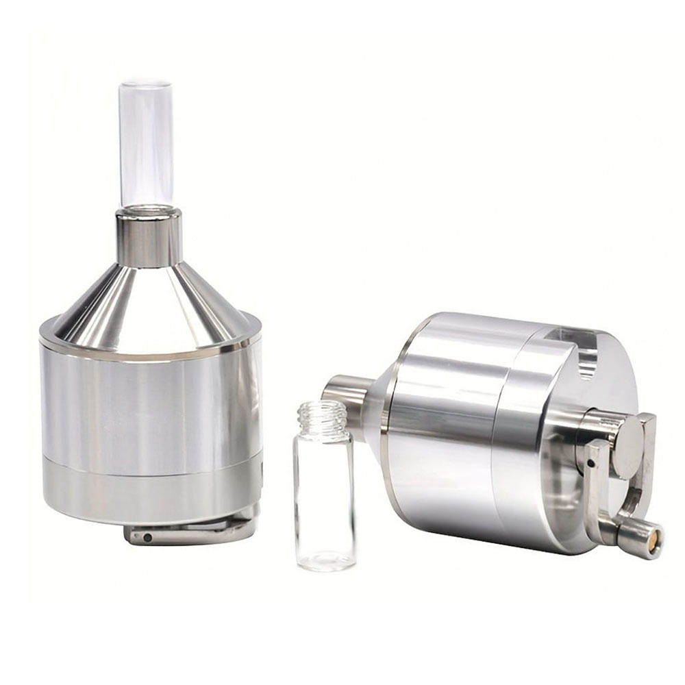 heavy duty hand grinder large 46mm diameter glass funnel