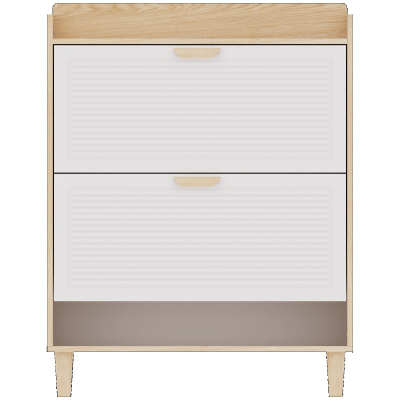 white shoe rack cabinet sold on Temu United States