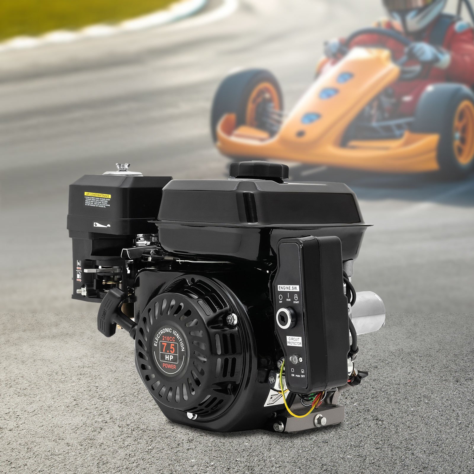 za nadgradnjo bencinskega motorja za gokarte 7.5 HP | sklopke, dodatki za motorje, primerno za motorje/skuterje/dirt bike, univerzalno uporaben