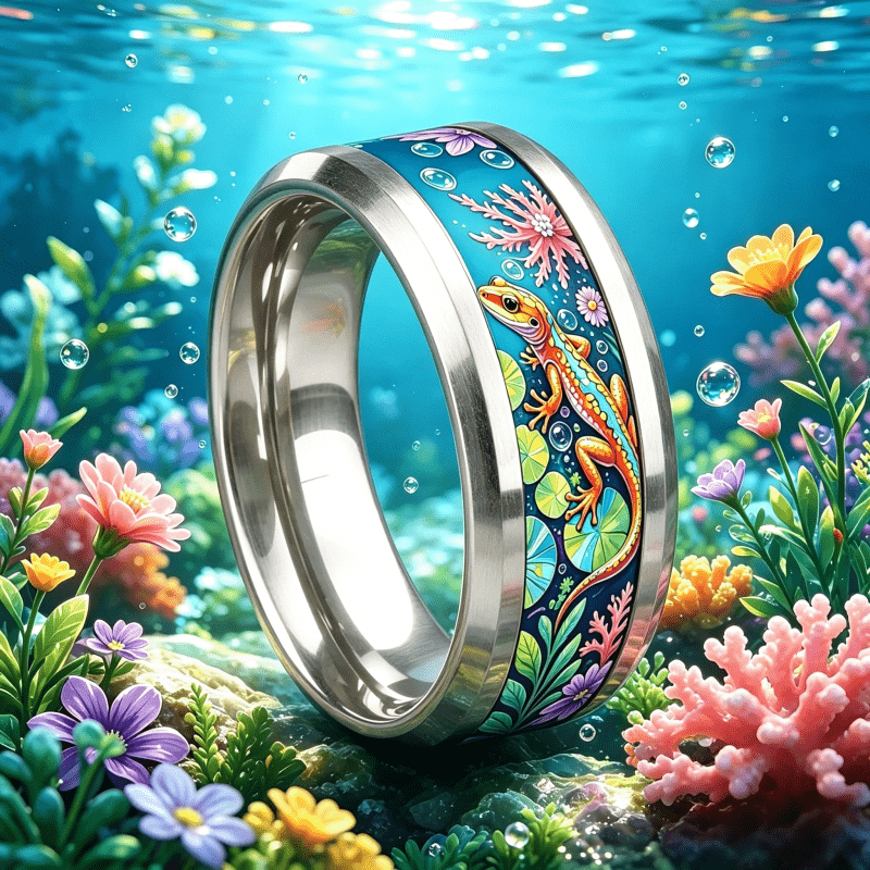 3pcs Ocean Animal Series Rings for Teenagers