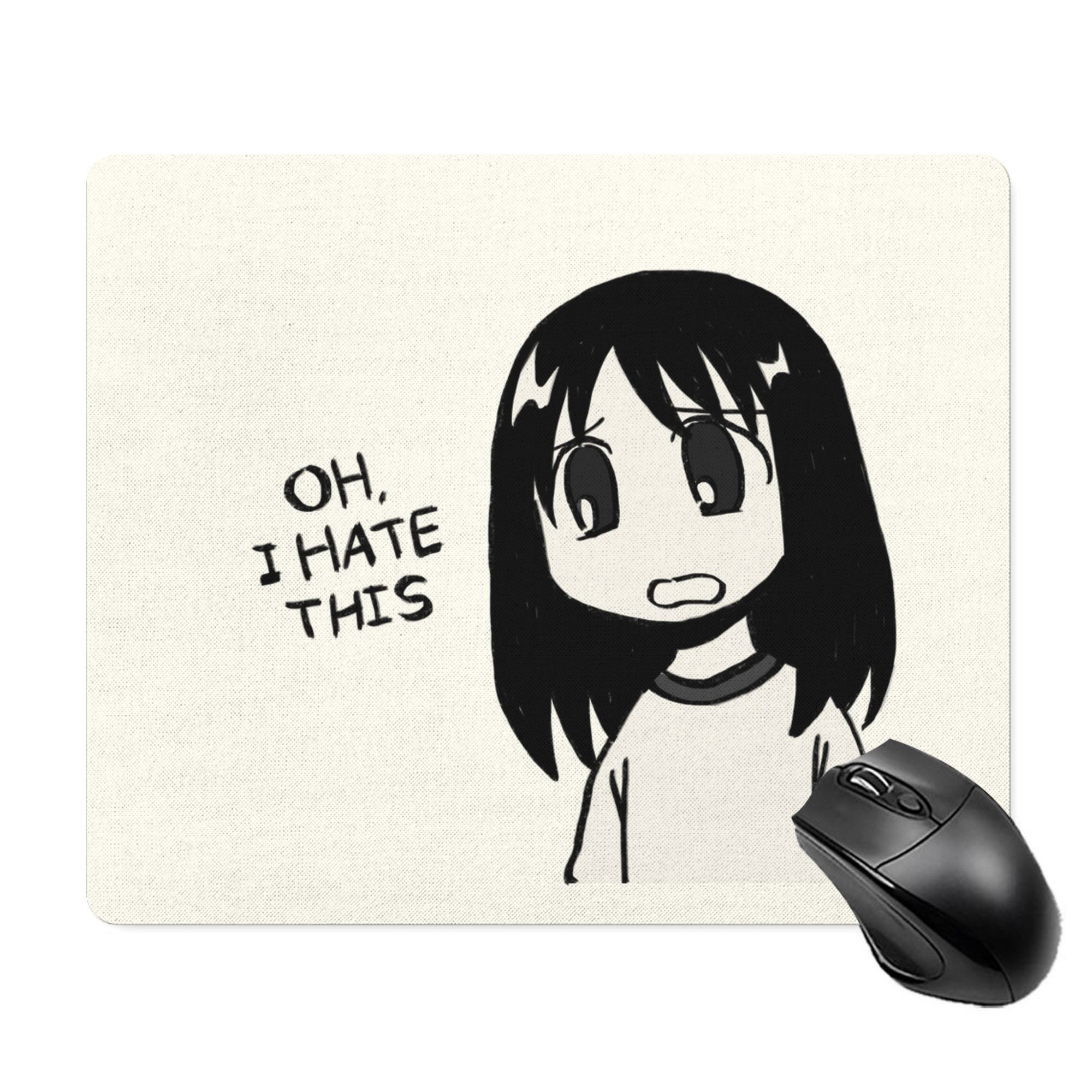 azumanga meme anime mousepad compatible office desk - Temu New Zealand