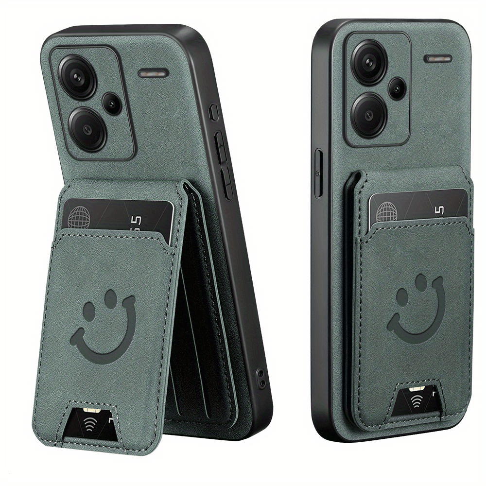 Leder-Hülle Für Xiaomi Redmi Note 12 4G – Flip Case Mit Kartenfächern & Standfunktion
