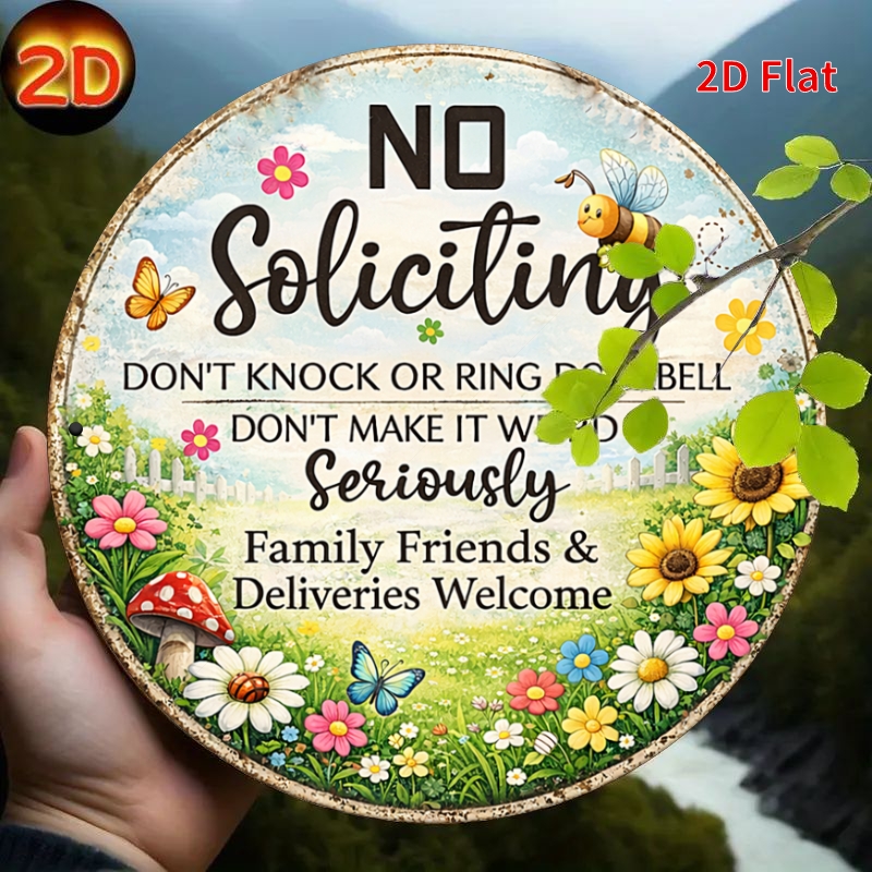doorbell sign sold on Temu New Zealand