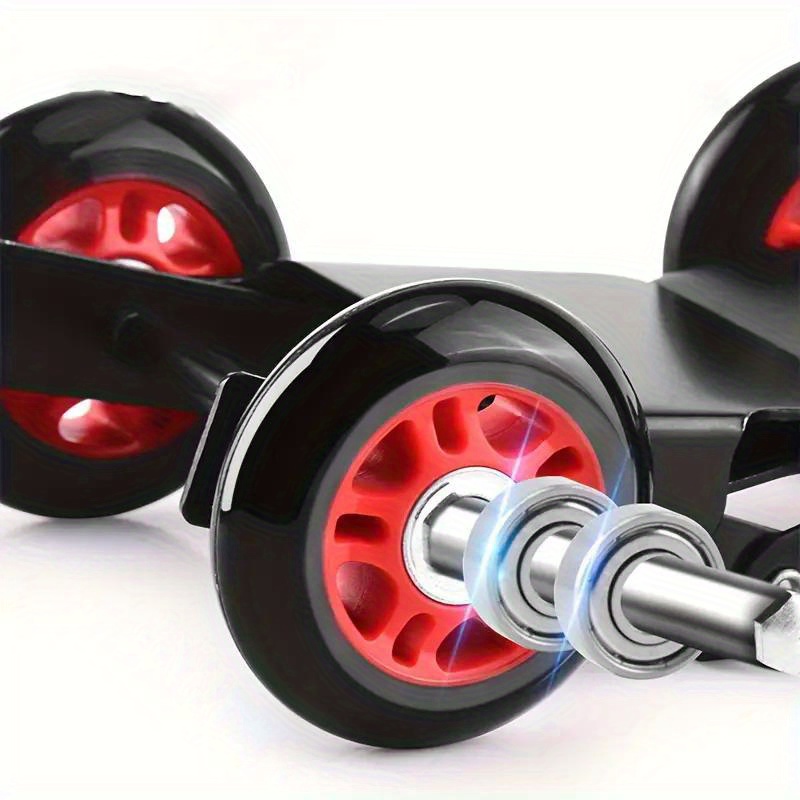 1pc heavy duty motorcycle trailer wagon with emergency tire replacement assistant fit for motorcycles scooters 485 02 lbs capacity all terrain wheels with red rims black tires durable construction for   cargo transport motorcycle accessory   wagon design   capacity Product details 3