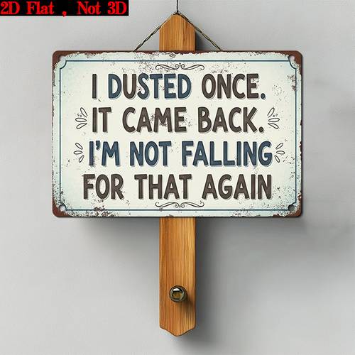 2d flat 2d plane 2d plane single piece i wiped it back i be fooled again retro metal sign rustic wall decor humorous home decor farmhouse style artwork unique gift ideas gift sign floral sign wooden sign