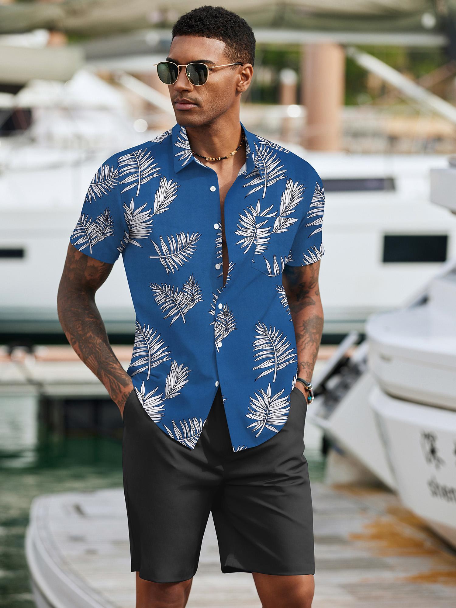 Beach Outfit Navy Shorts Outfit Mens *'s 2pcs Summer Beach Outfits