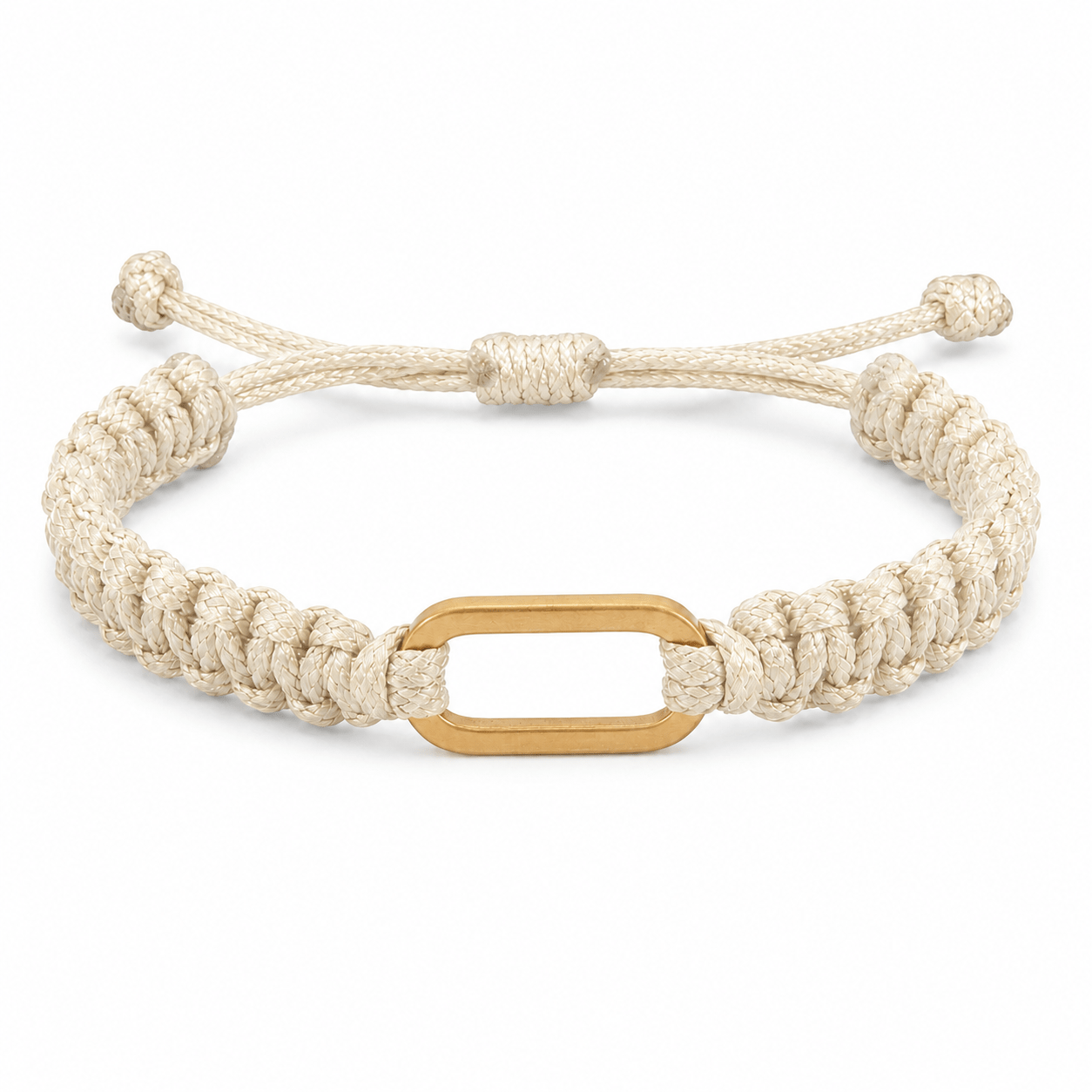 Personalized Two Name Oval Link Bracelet, Adjustable Wristband