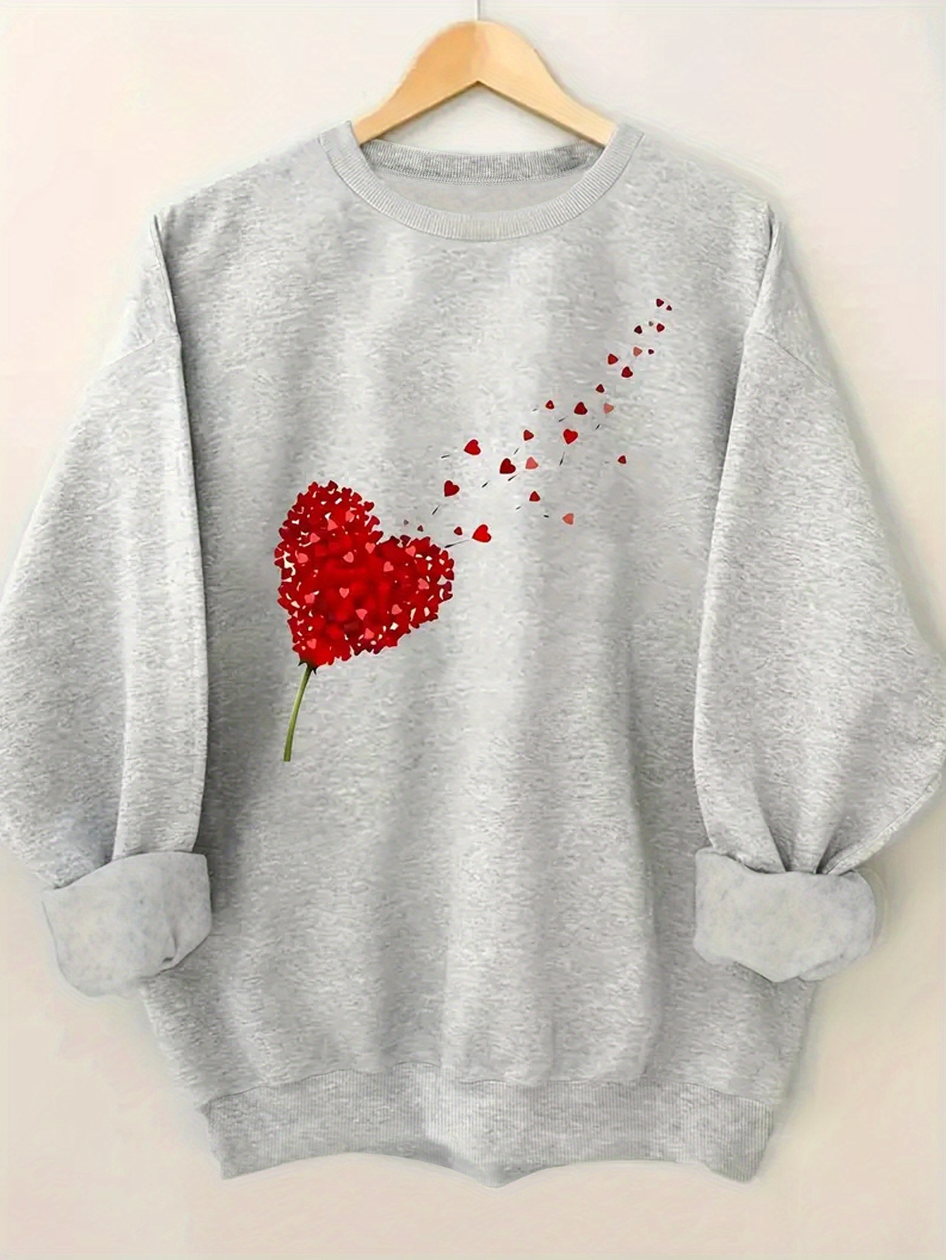 heart sweatshirt sold on Temu United States heart sweatshirt sold on Temu United States