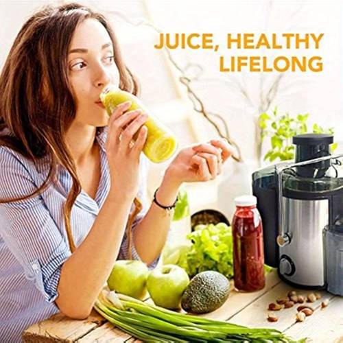 1000w juicer machine stainless steel automatic electric juicer extractor no fiber residue easy to disassemble