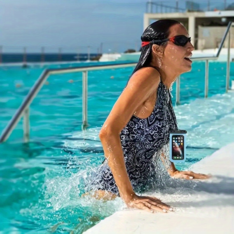 2/4/6/8pcs Waterproof Phone Pouch For IPhone 16/15/14/13/12/11/X/XR/ Xs/7/8/Plus/Pro/Pro Max, Touchscreen Dry Bag For Swimming, Beach& Surf With Anti-Slip Lanyard