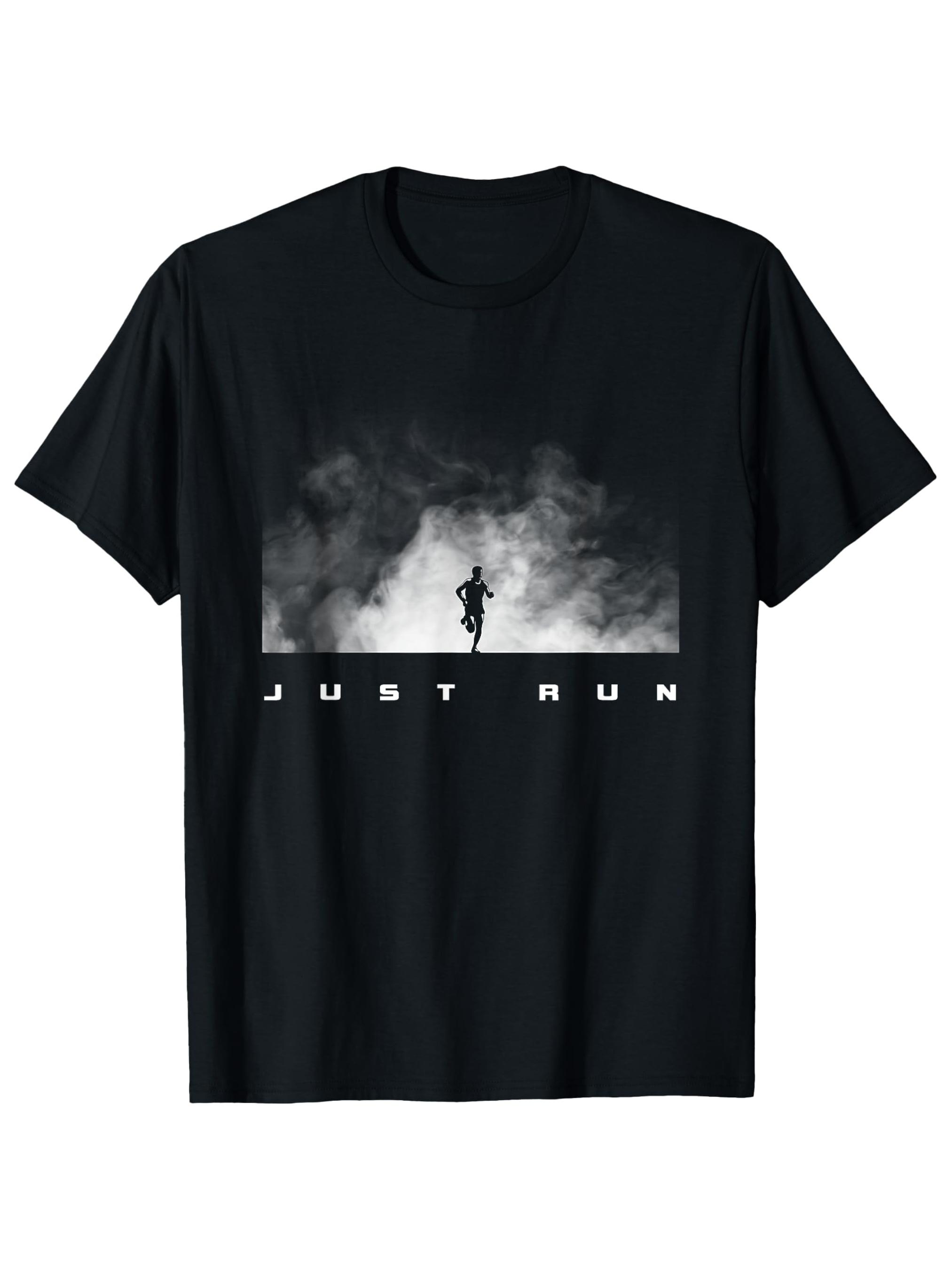 STAMP RUN&CO　RUN SHIRTS BLACK CHECKRED STAMP Run&Co