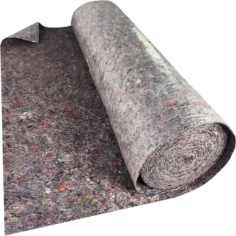 TEMU Feutre de protection pour peint, 1m x 50m, 50m², avec revêtement PE pour protéger les sols
