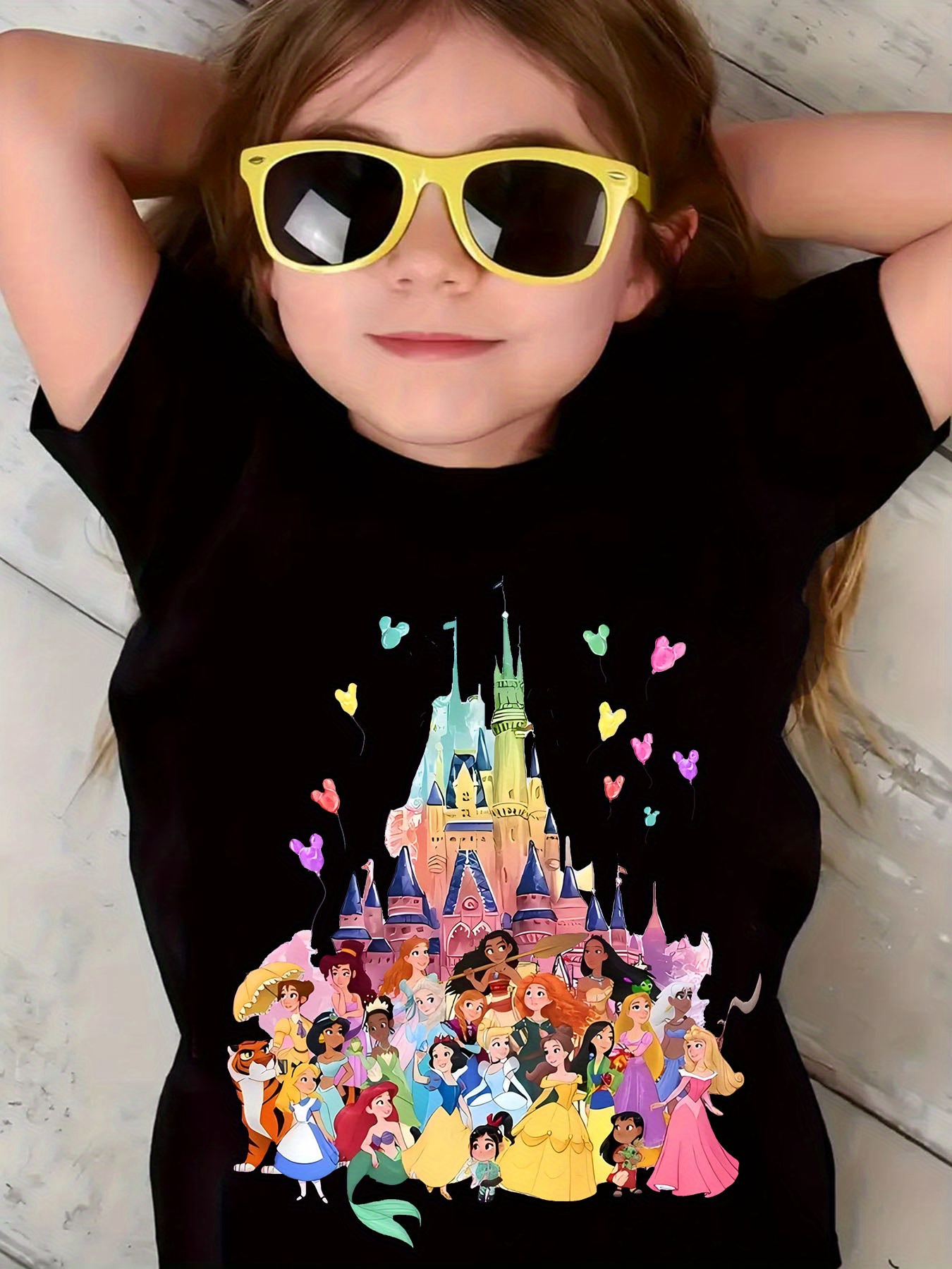 camiseta gráfica verde neón Temu El Salvador