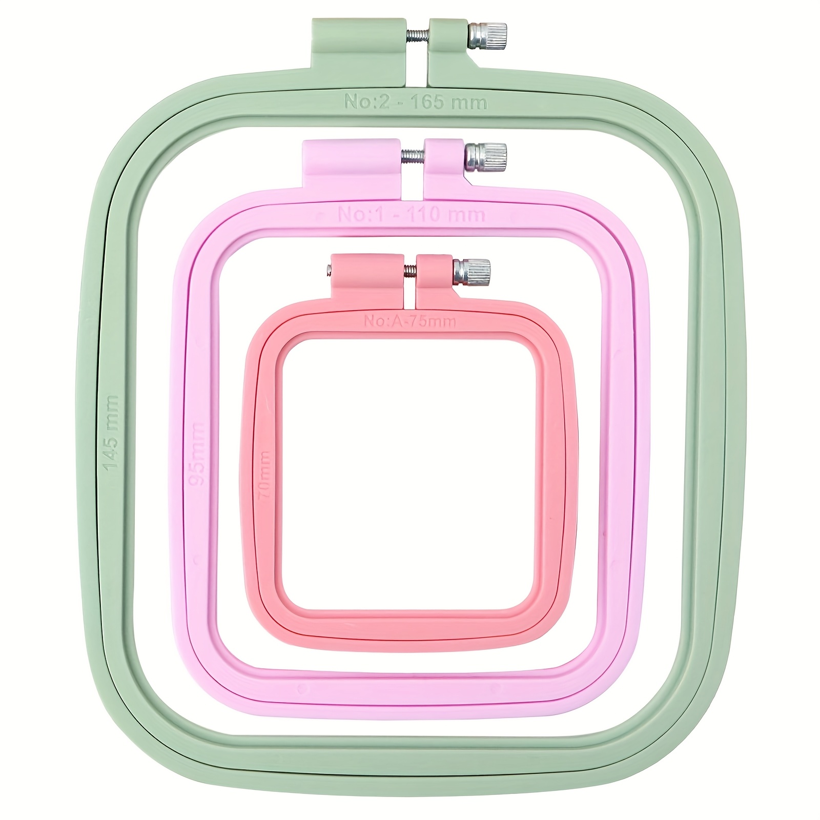 embroidery hoops sold on Temu United States