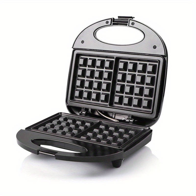 TEMU Waffle Maker Belgian Waffle Maker Portable Waffle Making Machine Non Stick Chaffle Maker Anti-scalding For Sandwiches