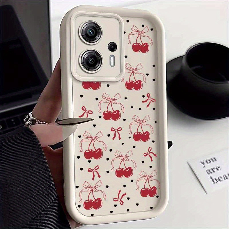 TEMU A Screen Full Of Cherries For Moto G23 4g With Shockproof Comfortable Feel G23 Case Entertainment