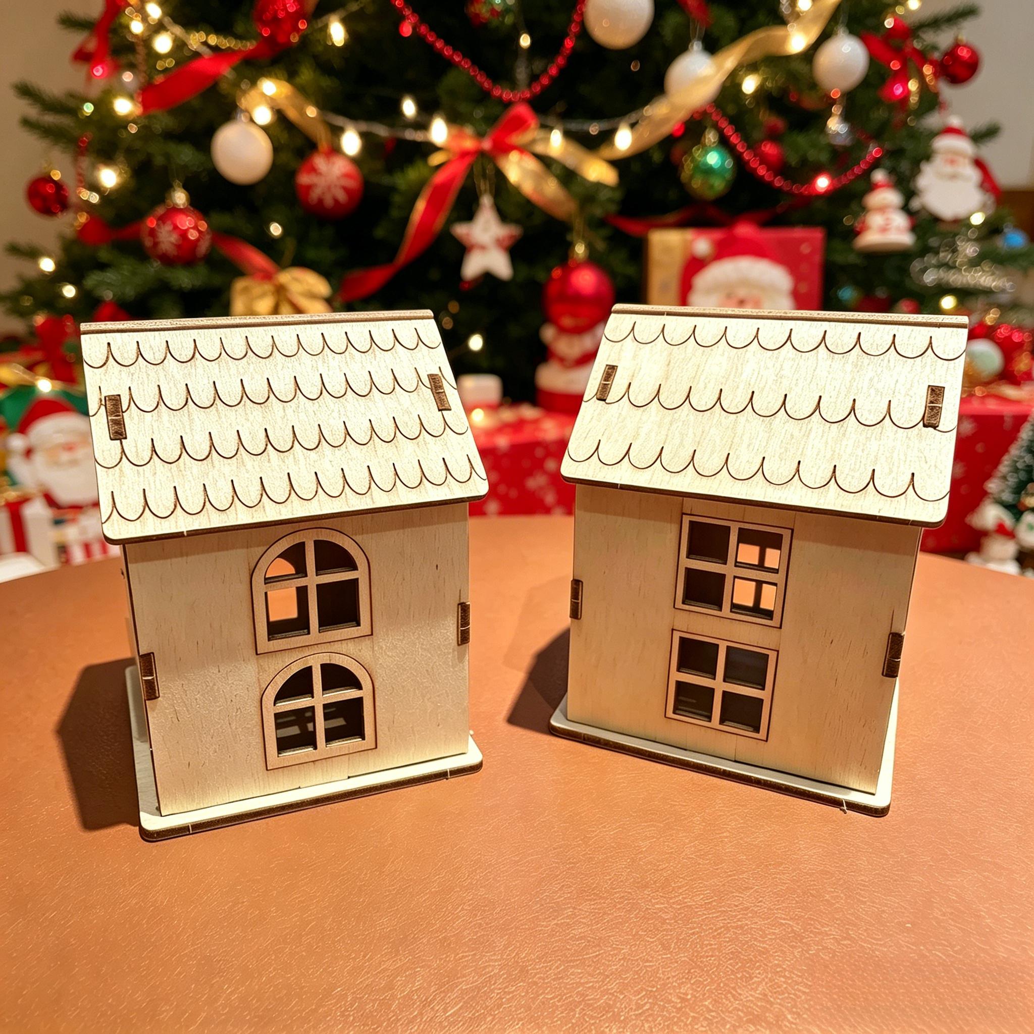 TEMU Juego de de 3D de madera, aptas para exhibiciones de sobremesa, fiestas, festivos, , regalos y decoración del hogar