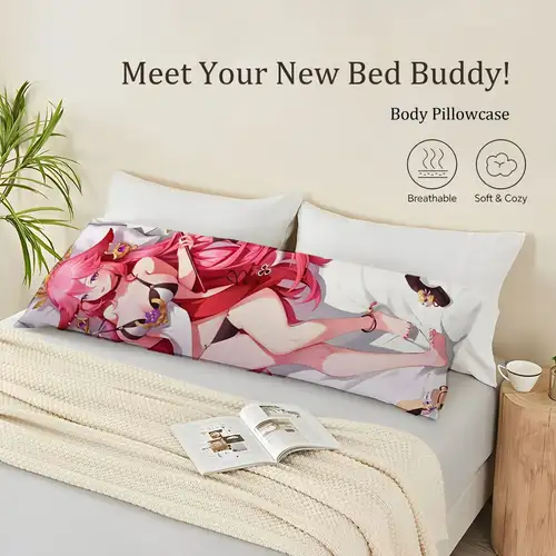 anime body pillow sold on Temu United States