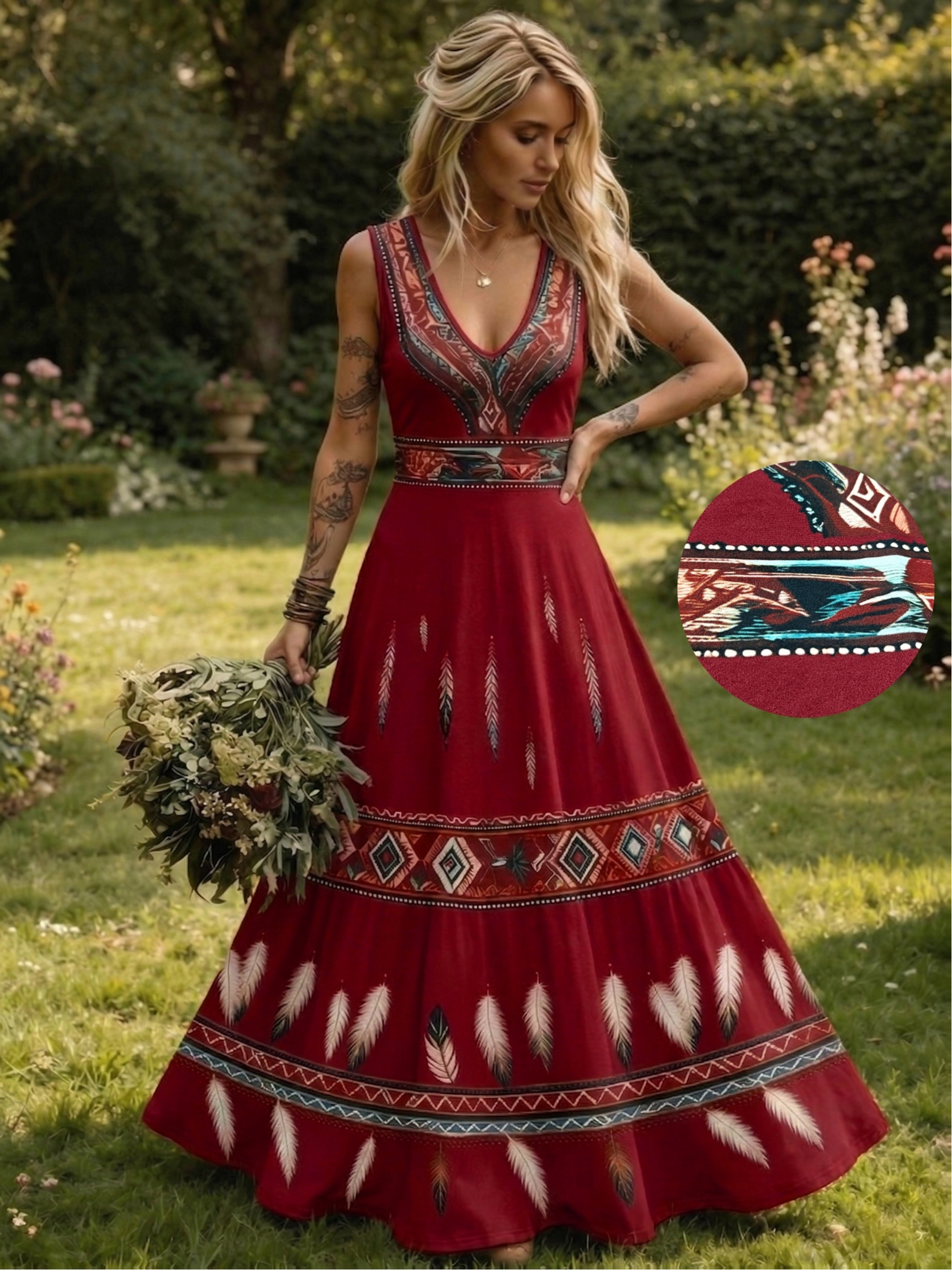 cowgirl dress sold on Temu United States