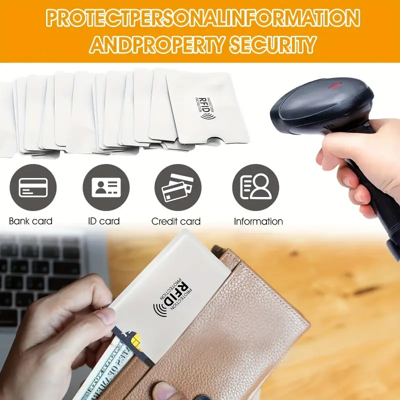 5pcs shielded card sleeves anti theft nfc shielding sleeves - Temu Mauritius 5pcs shielded card sleeves anti theft nfc shielding sleeves - Temu Mauritius