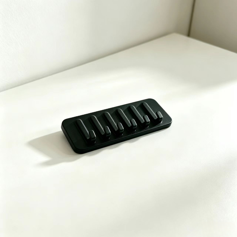 TEMU 1 gancho para llaves de pared sin taladro, gancho de pared para entrada para llaveros, decoraciones, bufandas, etc. (Adhesivo no incluido)