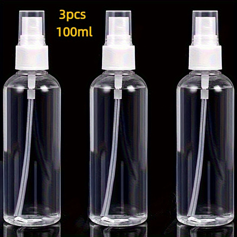 3 Reusable Plastic Spray Bottles