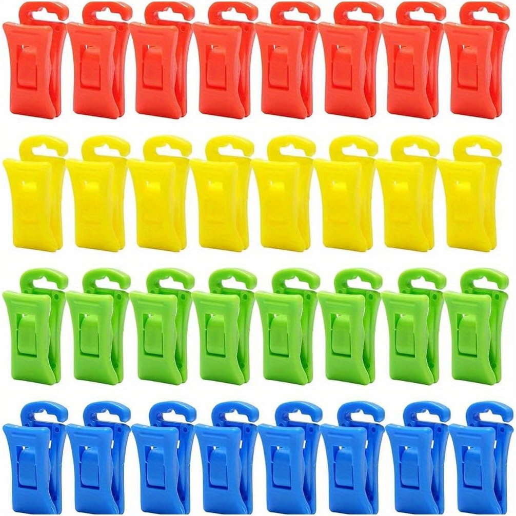 Image of 50pcs Sock Clips And Clothes Clips Set- The Laundry Partner, Ensuring Socks Stay And Dry In The Washing Machine, Dryer, And Clothes Rack, Clothes Pins
