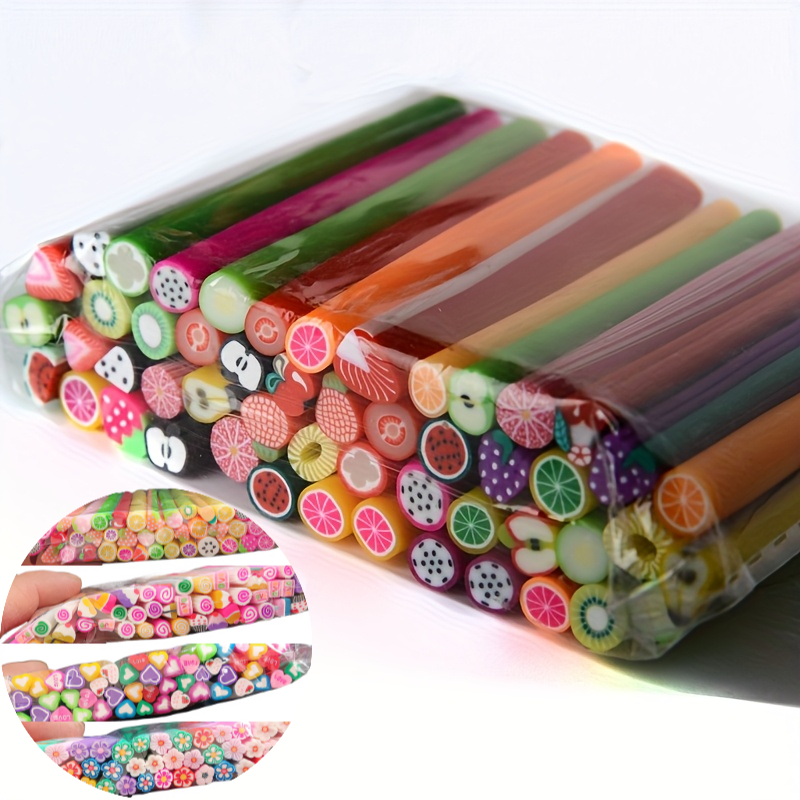 E-shop Stecknadelholz-Stäbchen 20 Stk. – Schneidbare, flexible DIY-Bastelstäbchen, verschiedene dekorative Muster, lebendige Farben für Handyhüllen,
