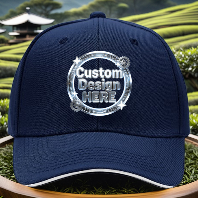 TEMU Casquette de baseball personnalisée (B3441) - Personnalisable avec des images, du , des photos, des logos d'équipe, des logos d'entreprise, des