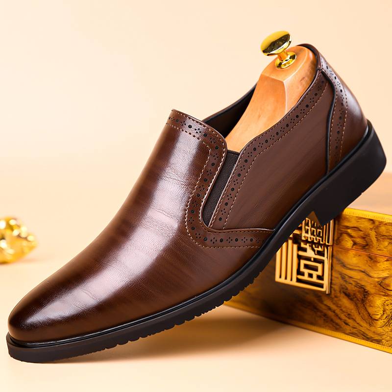 TEMU 2026 Spring 's Business Casual Dress Shoes Oxford Shoes, 11 Sizes , Suitable For Daily Casual Wear, Parties, Weddings, , Multi-scene Use