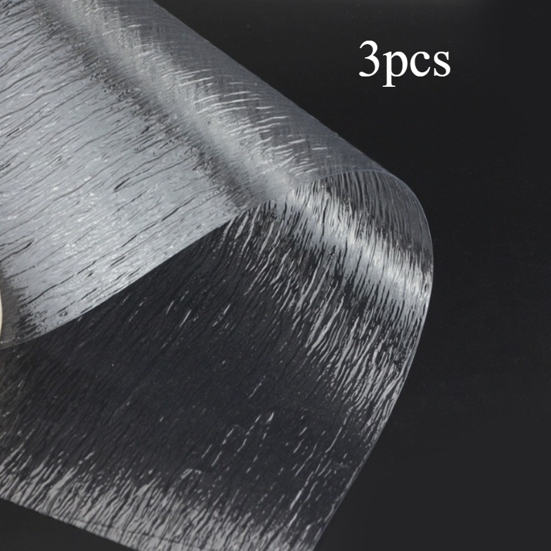 TEMU 3pcs Matériel de Modèle de Construction de Table de Sable, Papier Transparent à d'Eau, Papier de Caractéristique d'Eau de Paysage, Convient aux