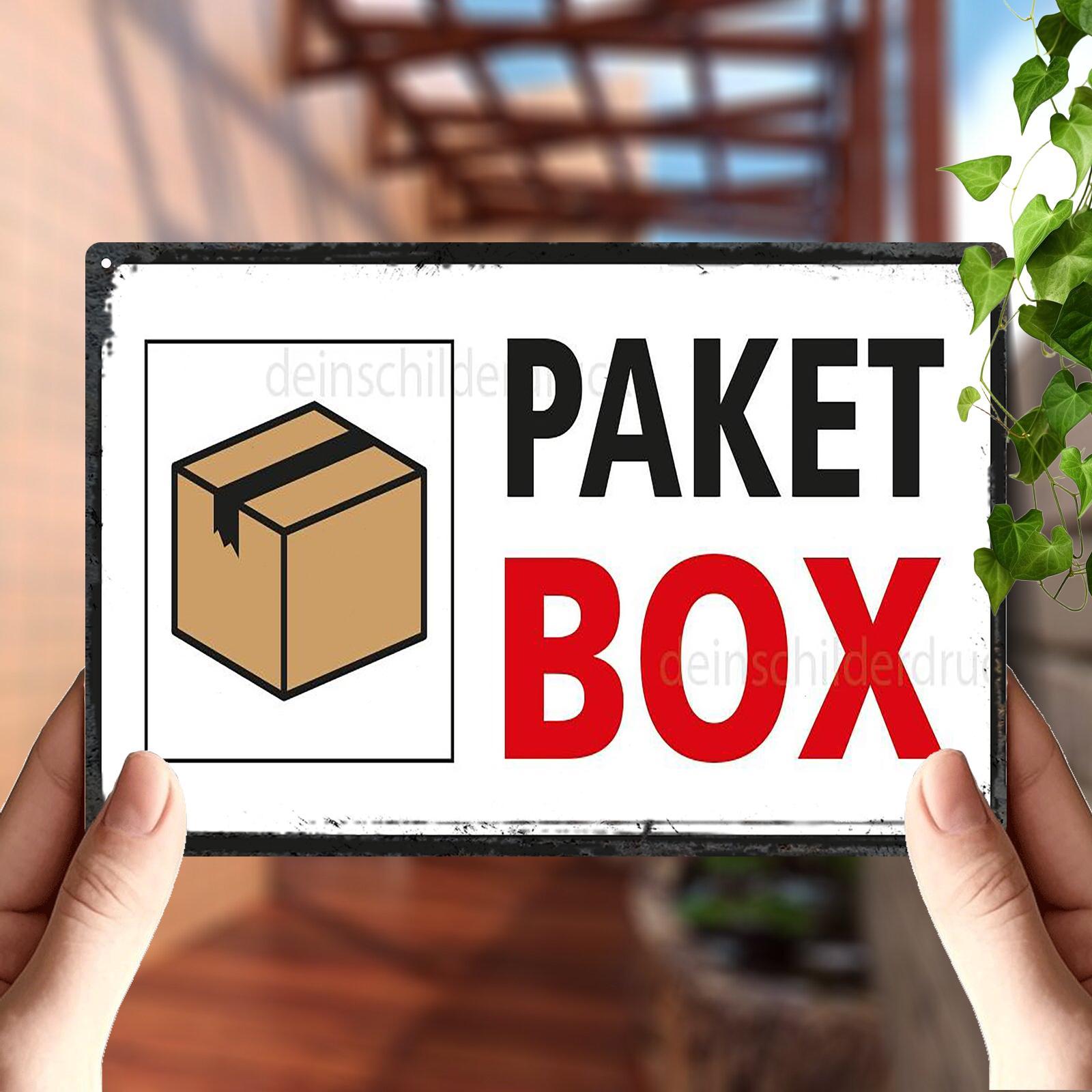 TEMU Flaches 2D Aluminiumschild und Schmuck für Paketboxen, 20*30 cm/8*12 Zoll, Geeignet für Heimdekoration, Club- und Außendekor, Bürowandhängung,