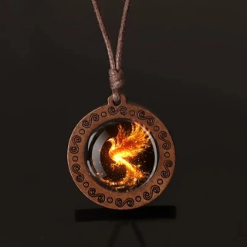 E-shop Goldener Phönix im Himmel, Glück, , Optimistisch, Geeignet als Geschenk für Familie und Freunde