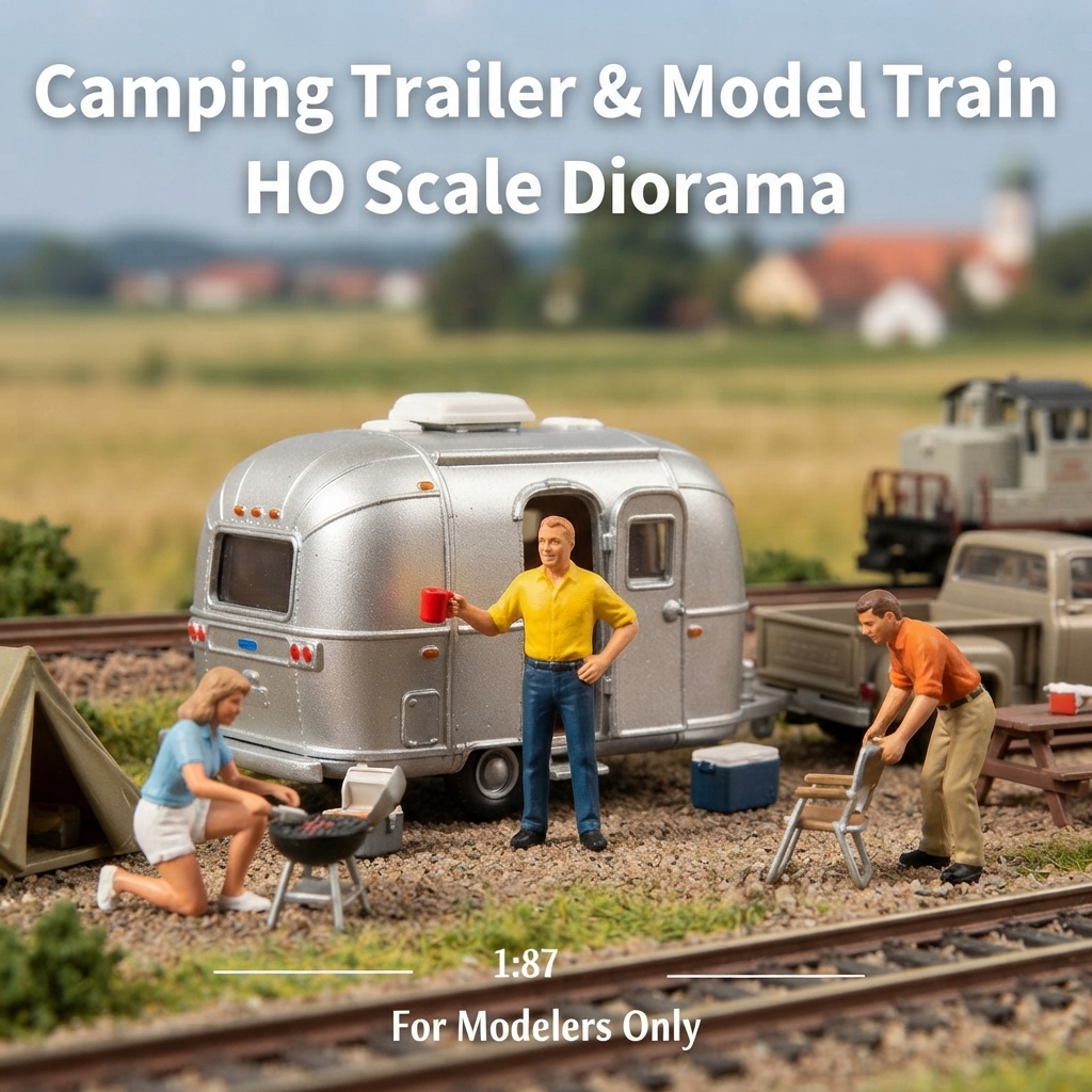 model train accessories sold on Temu United States