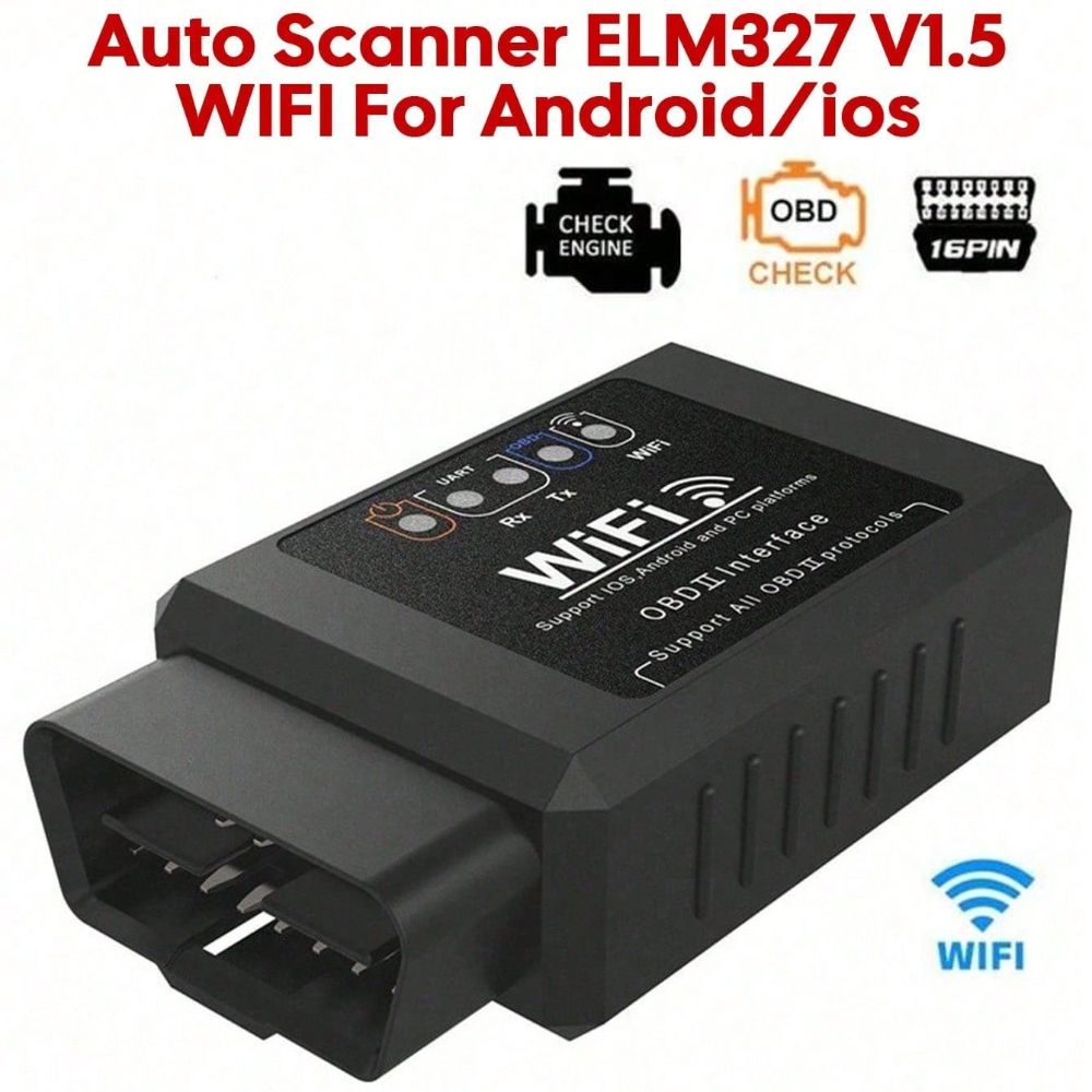 2026 Upgraded Obd Car Diagnostic Tool Automotive Fault Scanner & Obdii/ V1.5 Wi-fi Code Reader. Check Engine Lights; Diagnoses 3000+ Fault Codes. Great For Halloween, Christmas, Or Birthday Gifts.