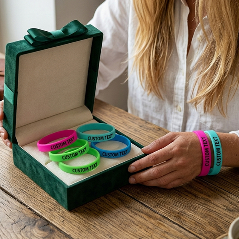 110pc Custom Wristband Set, Personalised Gift for All