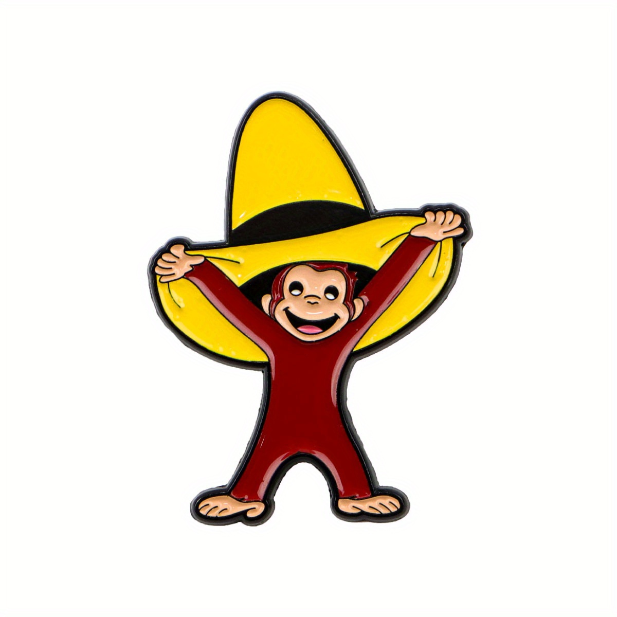 TEMU Men's Enamel Brooch For Backpacks, A Stylish Jewelry Gift And Fashion Accessory For Clothing