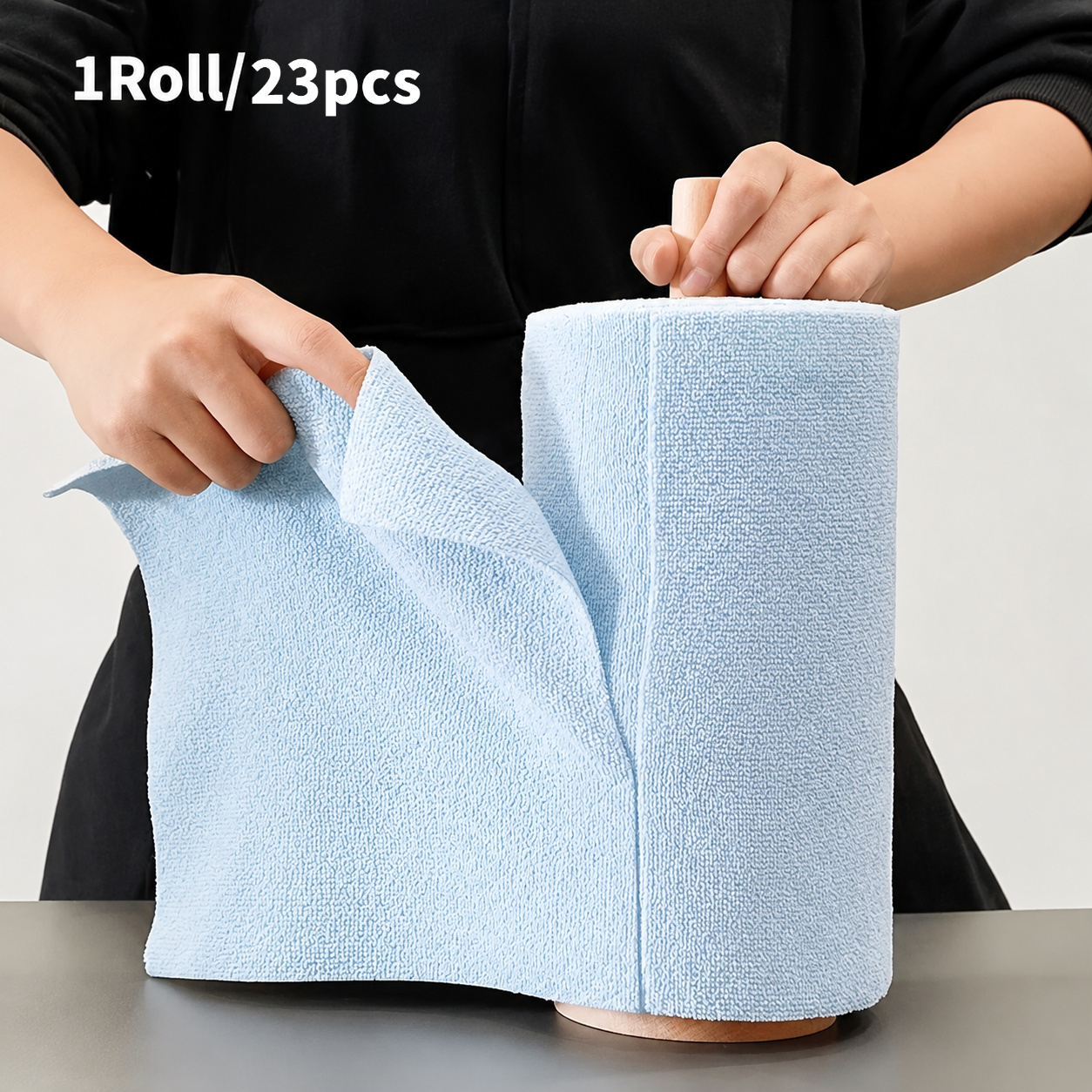 TEMU 181- Reusable Cleaning Wipes, Household Kitchen Cloths, Portable Towel Rolls, Kitchen Dishcloths, Towel Alternatives, Cleaning Supplies, Kitchen