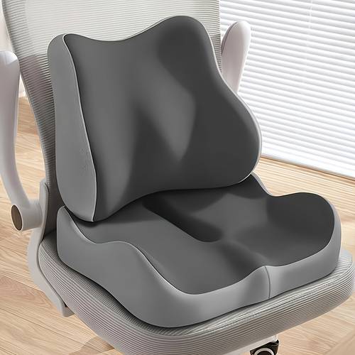 ergonomic memory foam cushions soft and contoured to body suitable for wheelchairs car seats and office chairs knit fabric and colors