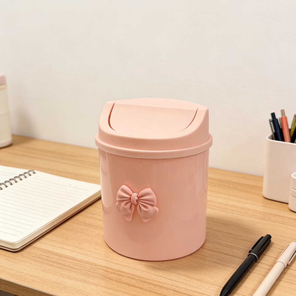 mini trash bin desk sold on Temu United States