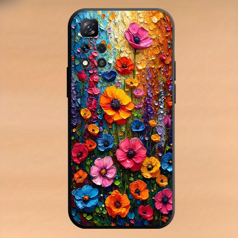 Ovitek za telefon Xiaomi Redmi Note 10 10S 10C 11 Pro 11S 12 12C 12S 13C 13 Pro 14 14C 14Pro z modnim potiskom, minimalističen in