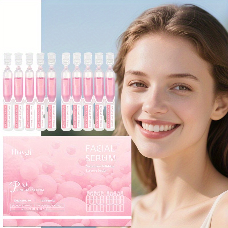 10pcs - Firming Moisturizing Sublime Serum - Nourishes Dry And Damaged Skin, Deeply Moisturizes And Diminishes Imperfections, Leaving Skin Soft And Hydrated.