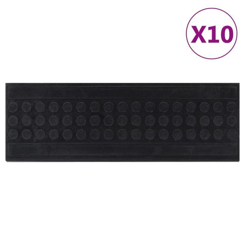 10pcs heavy-duty non-slip stair treads - extra long 25x75cm (10x3ft) rubber  ,  , for home, office, hotel, commercial use - indoor/outdoor staircase safety, durable non-slip surface, stair treads non slip, indoor staircase upgrade,  , polypropylene backing, home  ,  , hand wash only, property managers 0