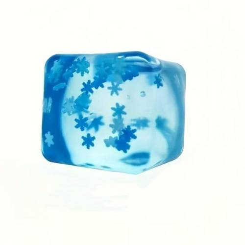 hefengcl slow bounce squishing slow rebound sensory fidget toy suitable for christmas party favors classroom rewards birthday gifts cube shaped tpr