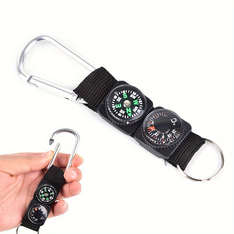 

& Thermometer Carabiner - Abs/aluminum, For